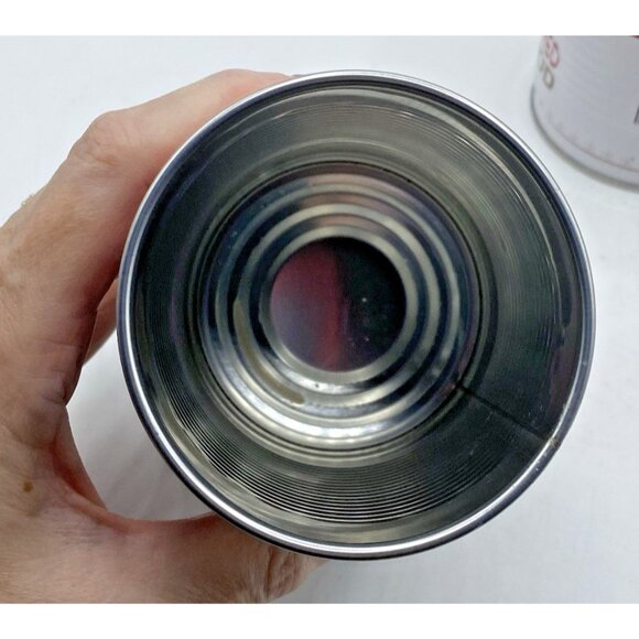 Christmas Barware Tumblers Tinsel Philadelphia Bar Metal Cups Lot of 2 HTF - Picture 5 of 15